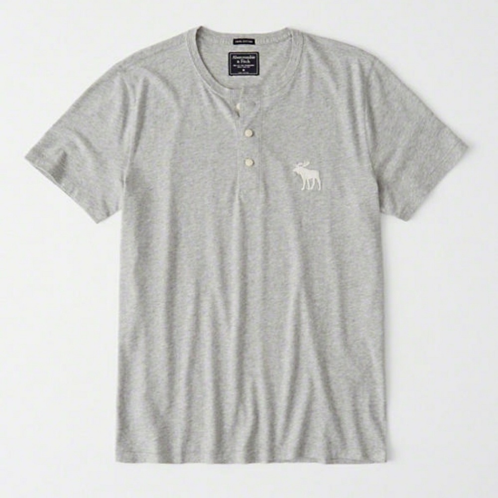 Abercrombie & Fitch Exploded Icon Henley